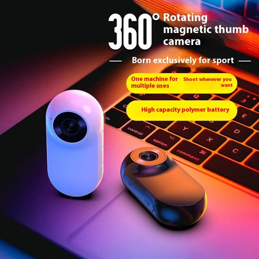 Thumb Pet Camera Cat Collar – Rechargeable HD Video & Two-Way Audio Pet Monitor