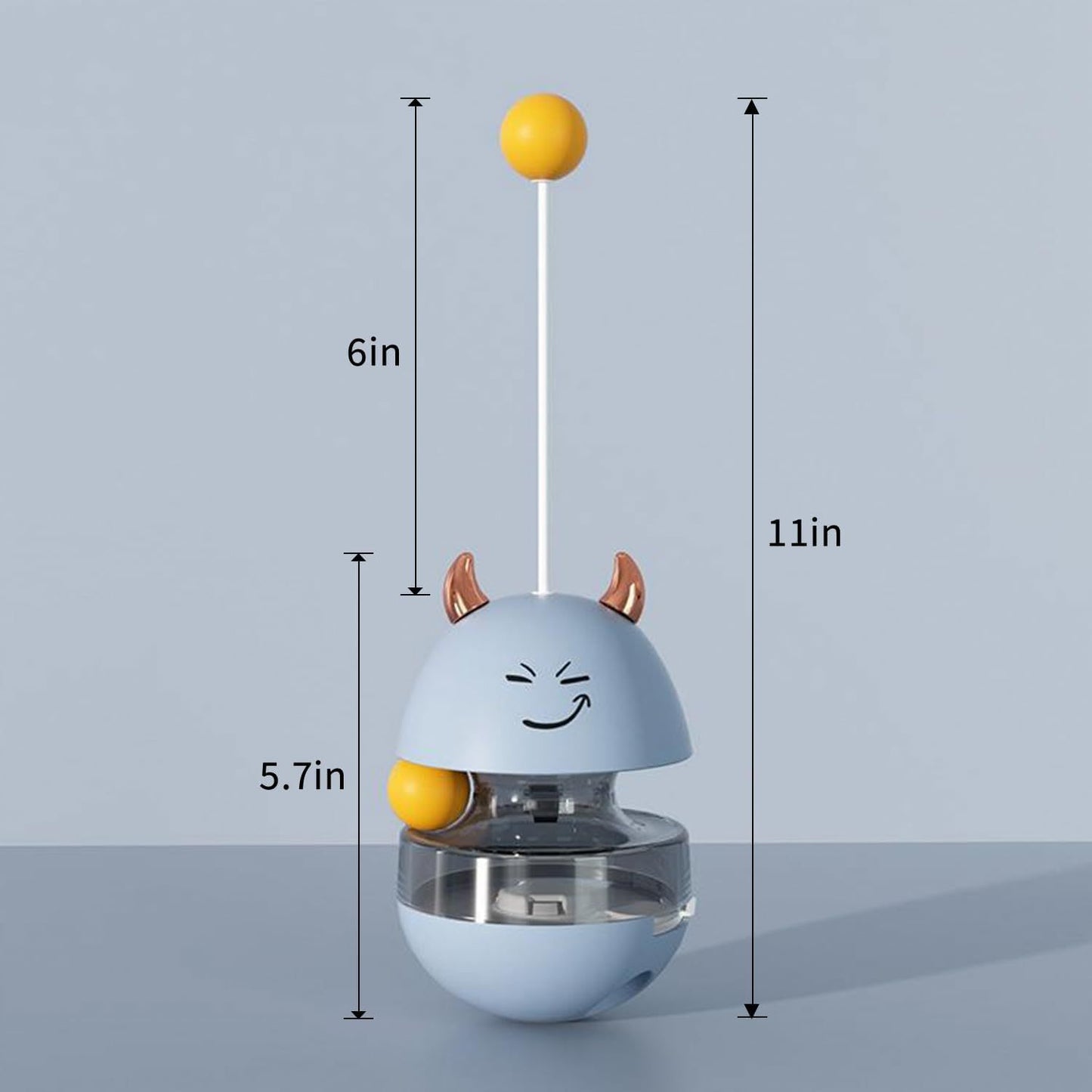 Interactive Treat Dispenser Ball Toy – Slow Feeder & Puzzle Toy for Cats & Dogs